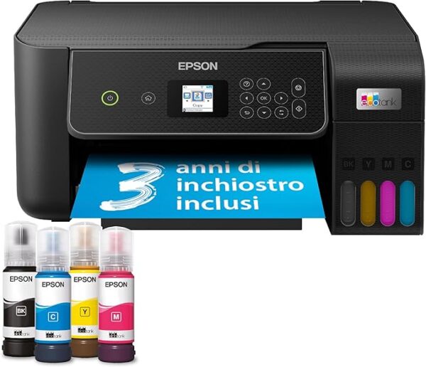 Epson EcoTank ET-2870 Stampante Multifunzione A4