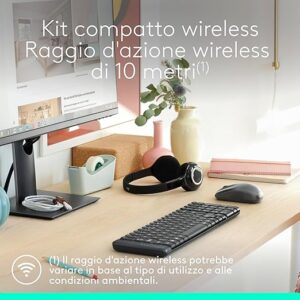 Logitech MK220 Combo Tastiera e Mouse Wireless