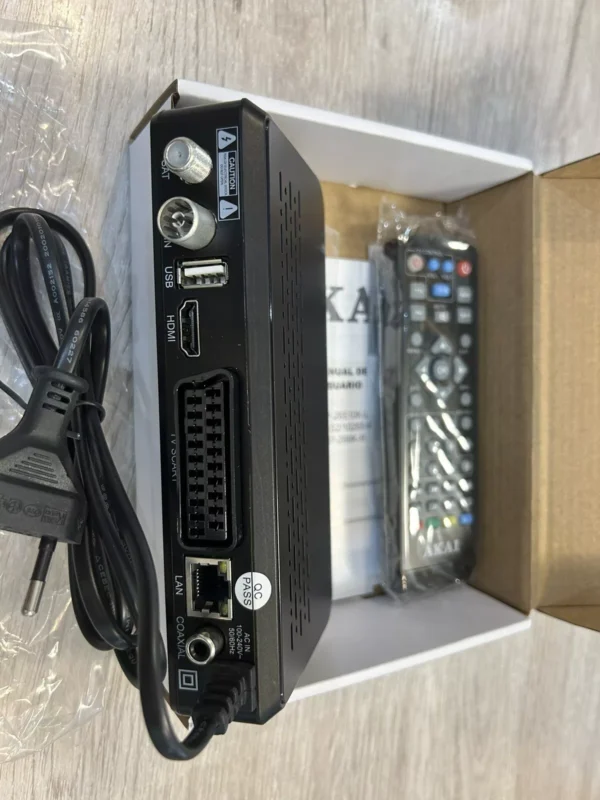 AKAI DECODER S210265K COMBO SATELLITARE T2 - immagine 2